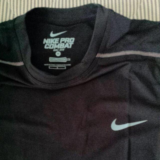 nike pro combat compression top