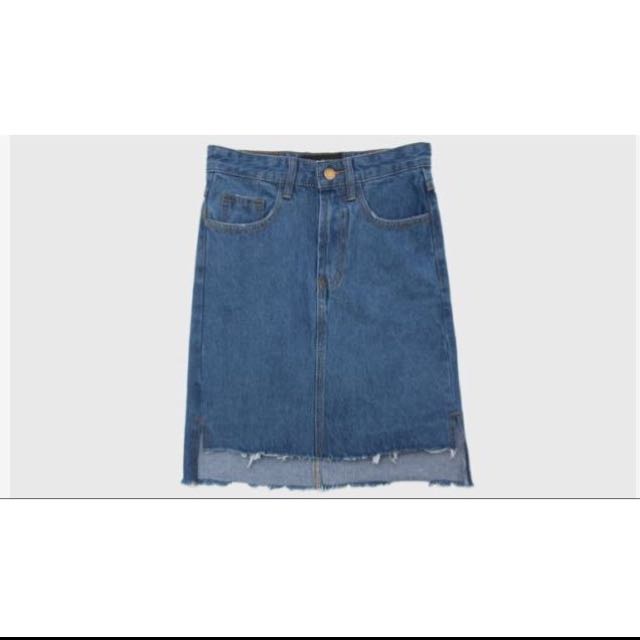 stylenanda inspired denim skirt