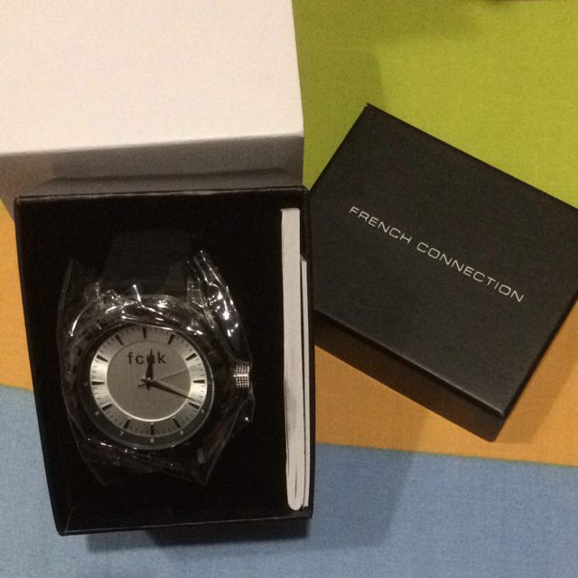 bnib with tag fcuk ladies watch