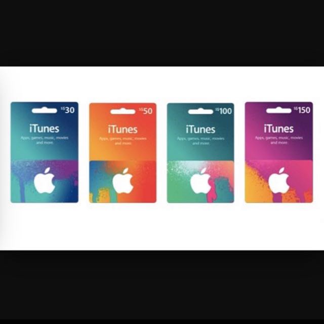 itunes gift cards