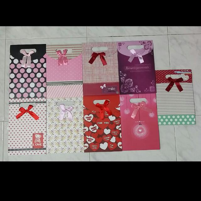 small paper gift bags