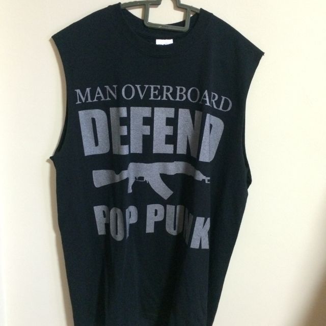 man overboard diy tank shirt