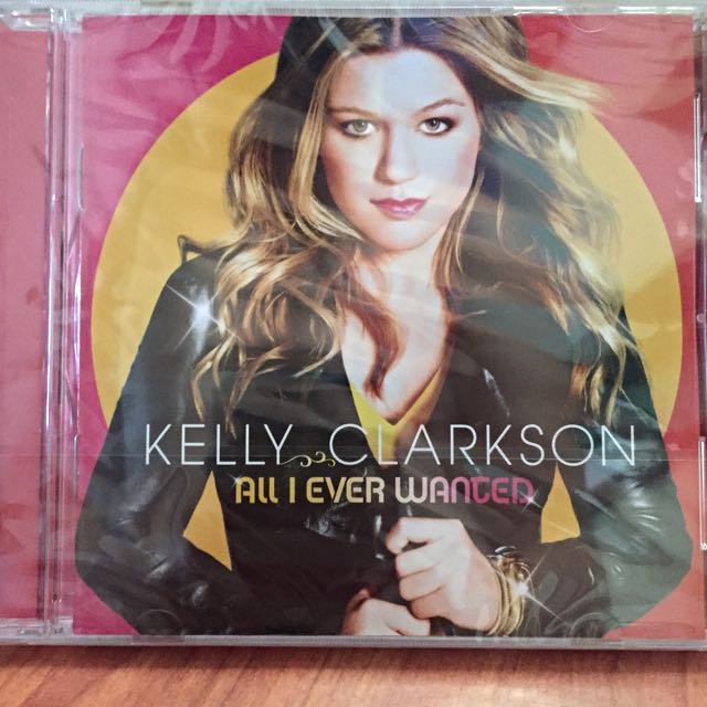 [reduced] bnip kelly clarkson-all i ever wanted cd