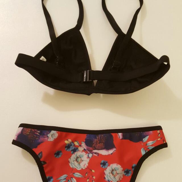 Oriental Neoprene Bikini Set Women S Fashion Swimwear Bikinis Swimsuits On Carousell