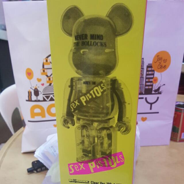 Bearbrick Sex Pistol Hobbies Toys Toys Games On Carousell