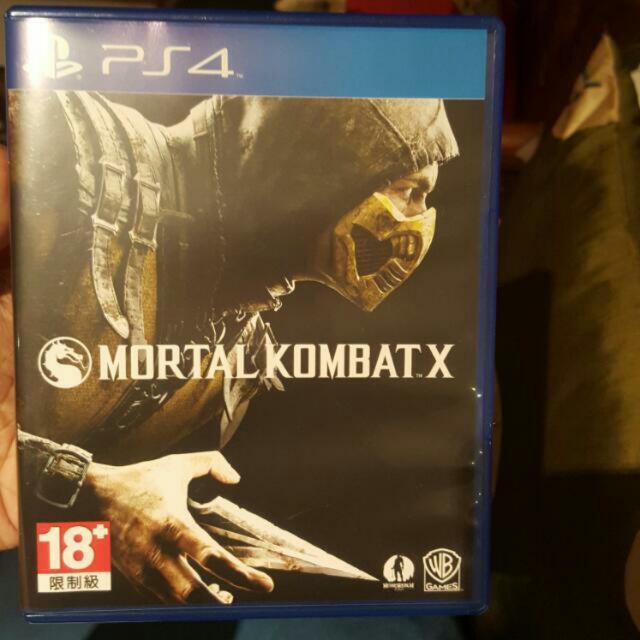 mortal kombat x ps4 (used)