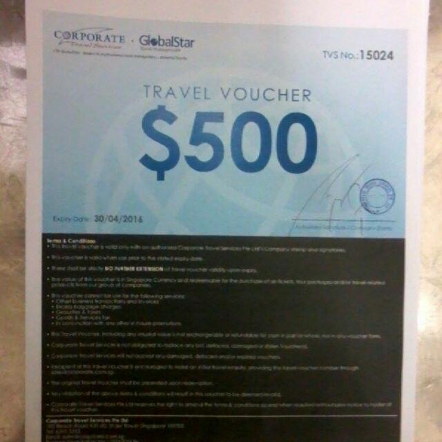 $1000 globalstar travel voucher