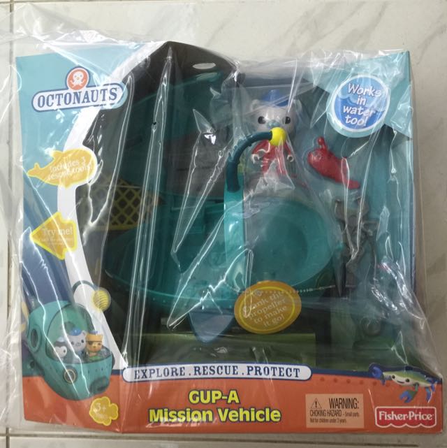 fisher-price octonauts gup-a mission vehicle