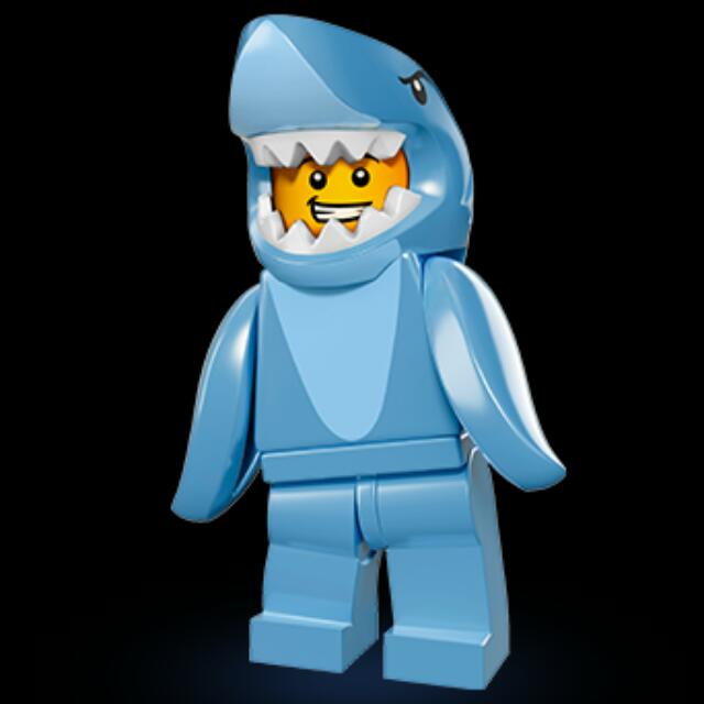 [brand new lego minifigure series 15 shark!