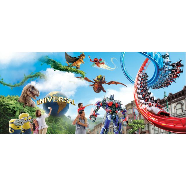 UNIVERSAL STUDIO SINGAPORE USS One Day Pass Tickets Vouchers