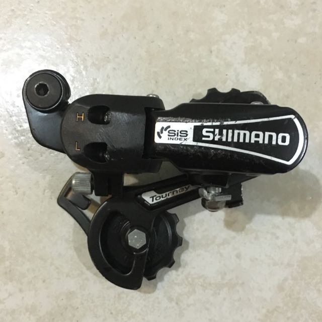 shimano tourney derailleur - black