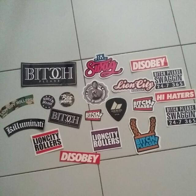 bitchplease stickers