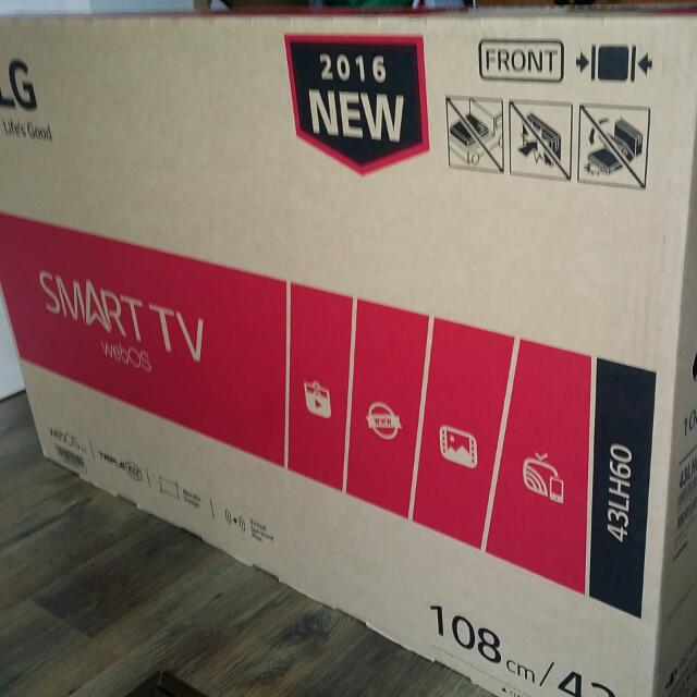 bnib 2016 new lg 43 inch 43lh600t