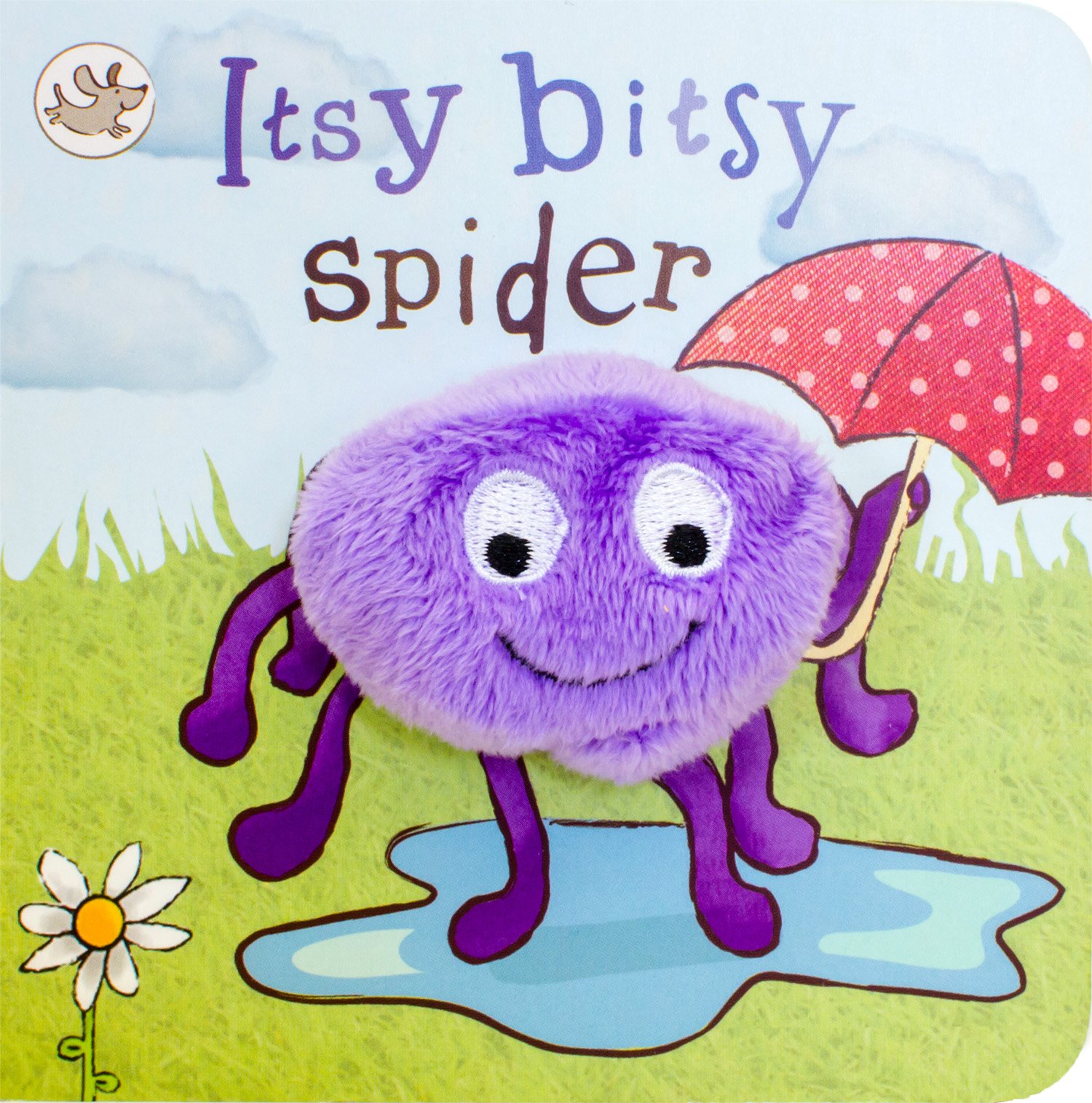 (out of stock) the itsy bitsy spider finger puppet book (board