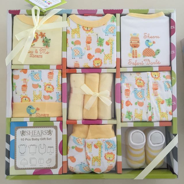 shears 10 pc baby gift set