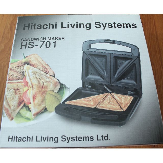 [brand new] hitachi sandwich maker hs-701