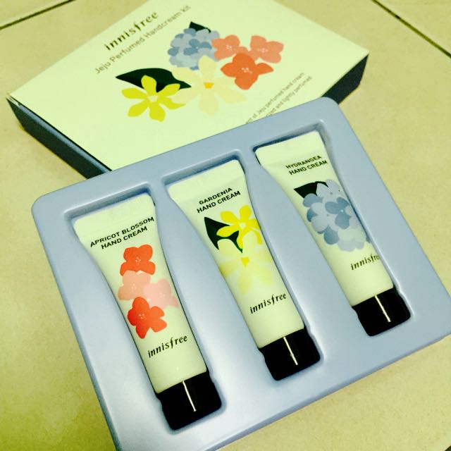 innisfree jeju perfumed handcream kit
