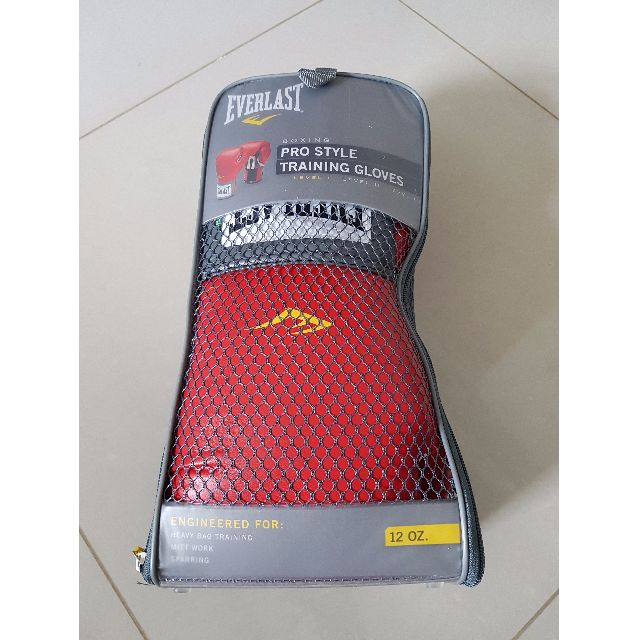 bnib everlast pro-style training gloves