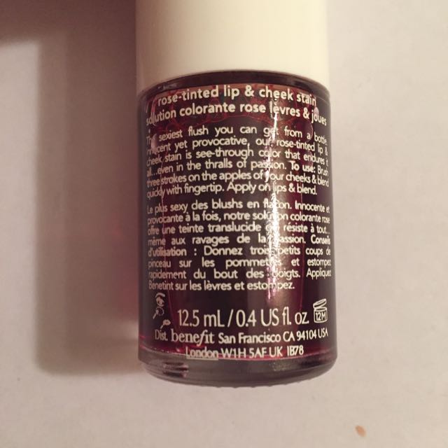 benefit bene-tint lip/cheek stain