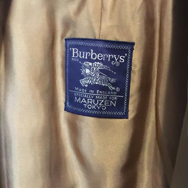 burberry 经典老风衣