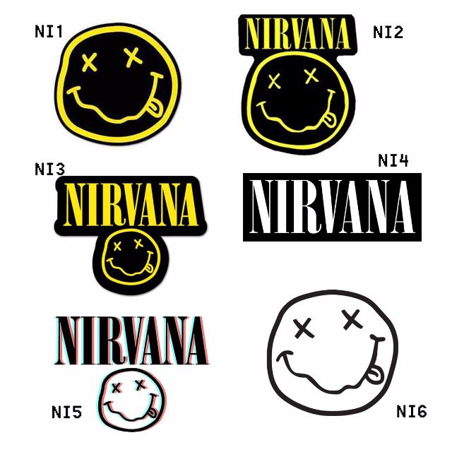 nirvana stickers