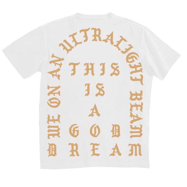 pablo singapore ultralight beam tee m size