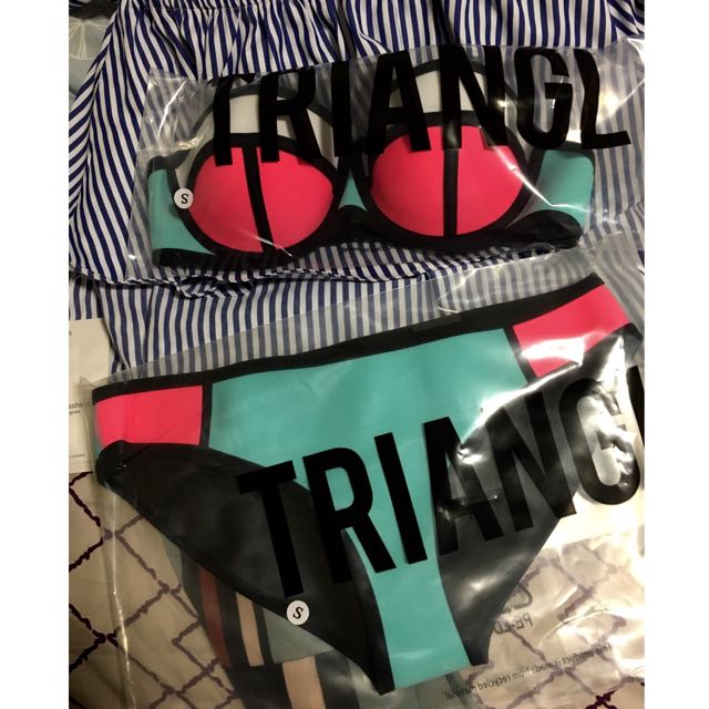 Brand New Triangl Inspired Bikini Set Women S Fashion Swimwear
