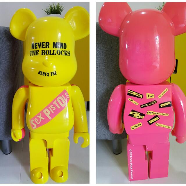 Pre Loved Bear Bricks Limited Edition Sex Pistols Hobbies Toys Toys Games On