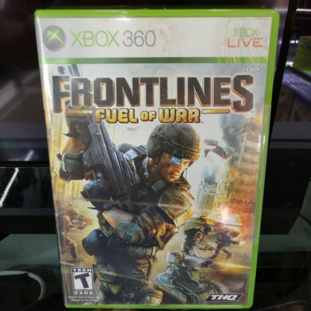 new x360: frontlines fuel of war