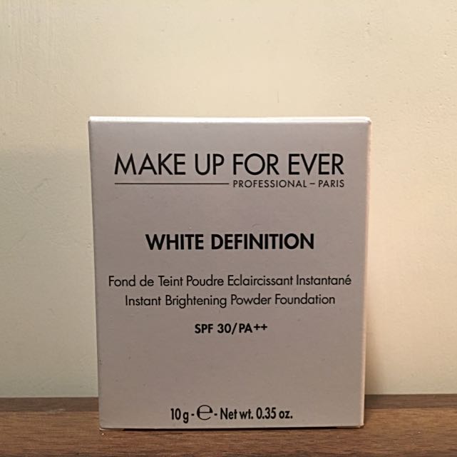 make up for ever white definition refill powder foundation