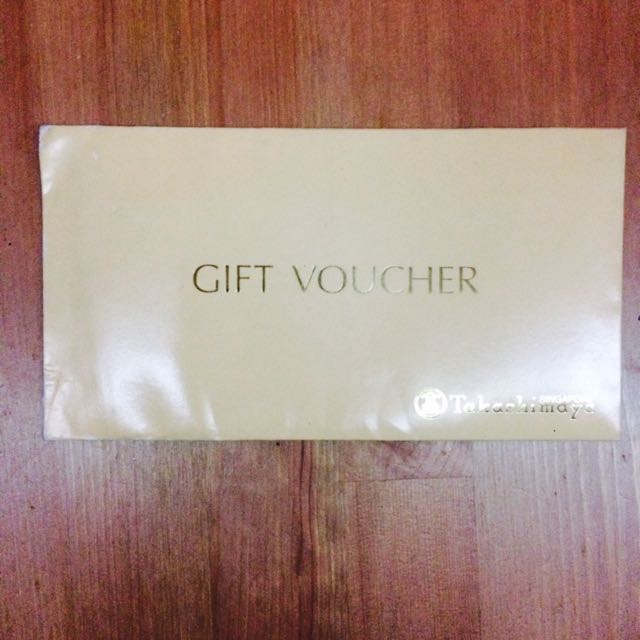 takashimaya voucher, entertainment, gift cards &