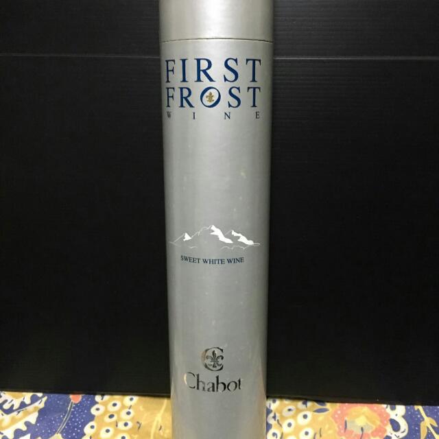 chabot first frost wine - sweet white wine