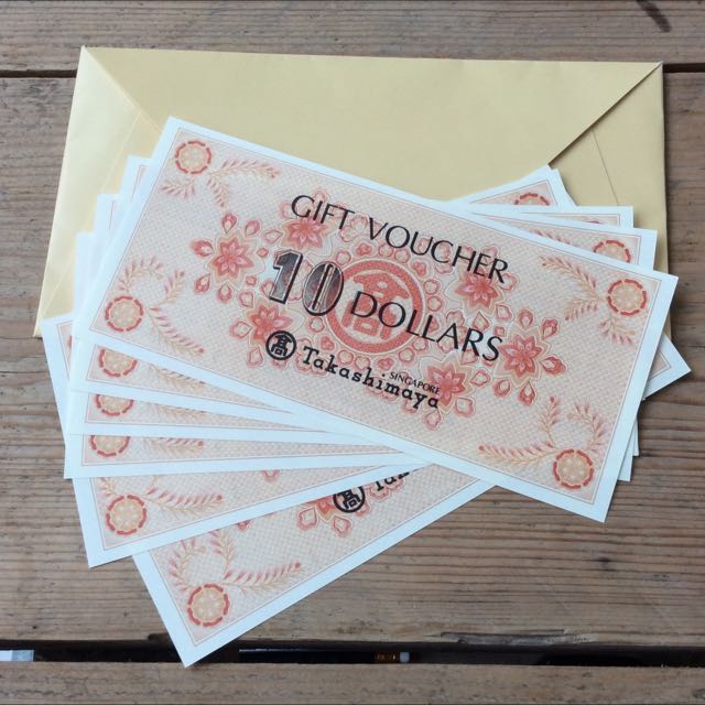 takashimaya gift voucher s$505 pending takashimaya voucher s$