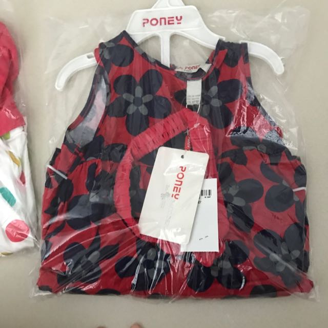 bnib baby poney flower dress