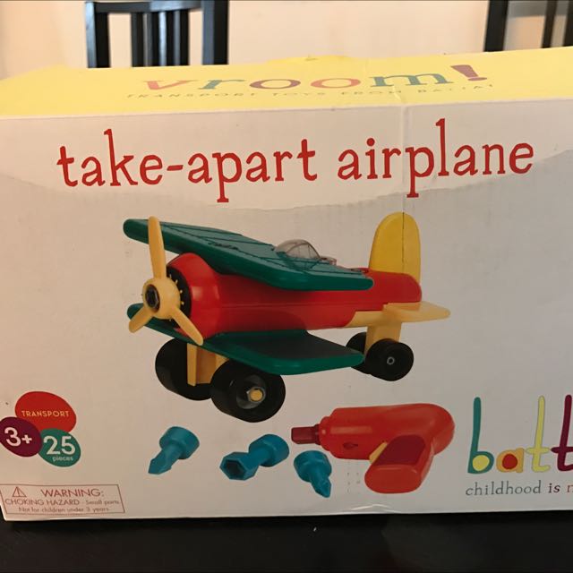 take apart aeroplane