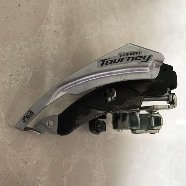 shimano tourney 3 speed front derailleur