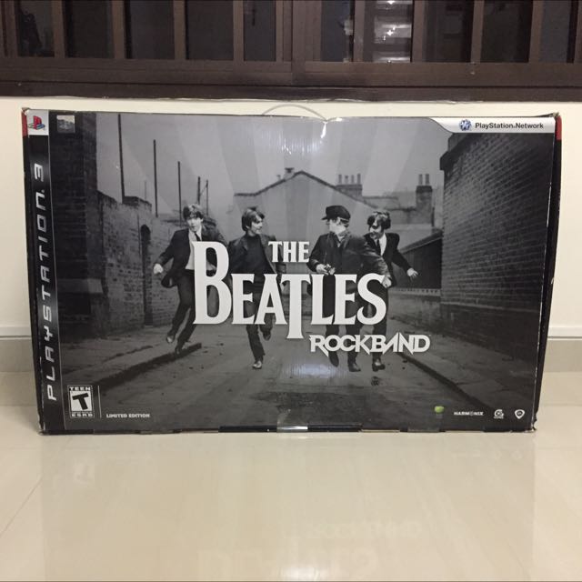 playstation 3: the beatles rockband bundle