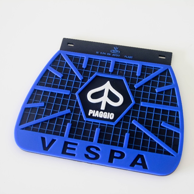 vespa piaggio blue mudflap