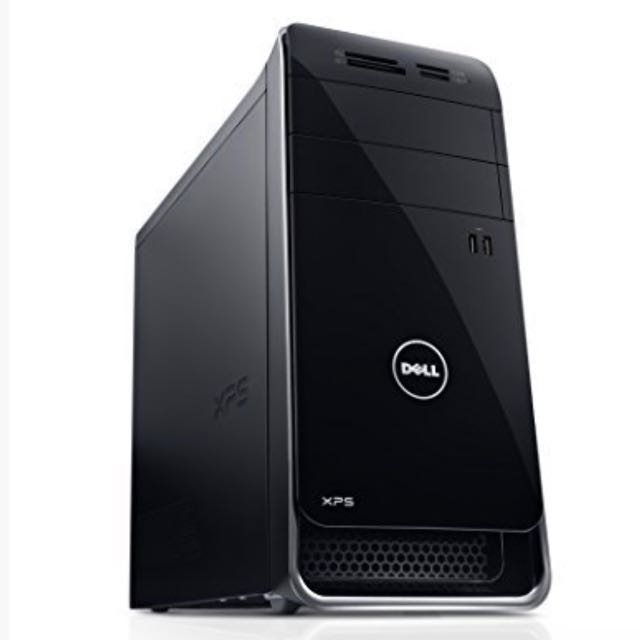 dell xps 8700 plus two flat panel monitors.