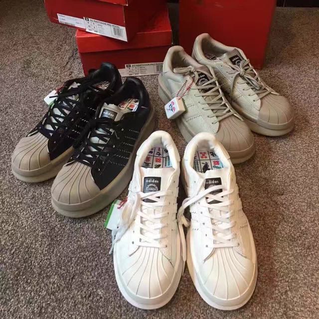 欧文斯高奢联名adidas x rick owens mastodon pro哥德风厚底贝壳头