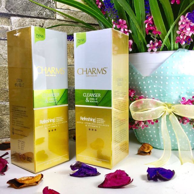 charms cleanser & make up remover