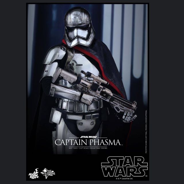 toys star wars: the force awakens 1/6th scale captain phasma