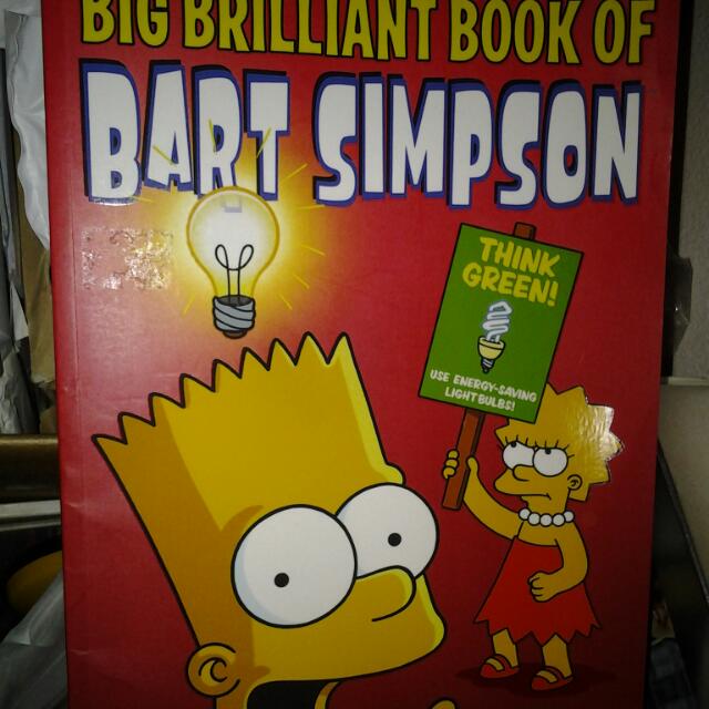 big brilliant book of bart simpson