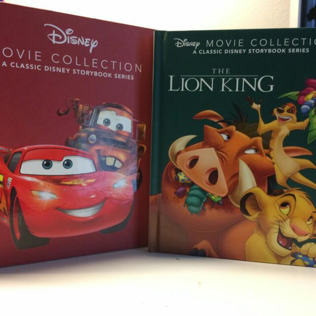 kids disney & pixar books collection set