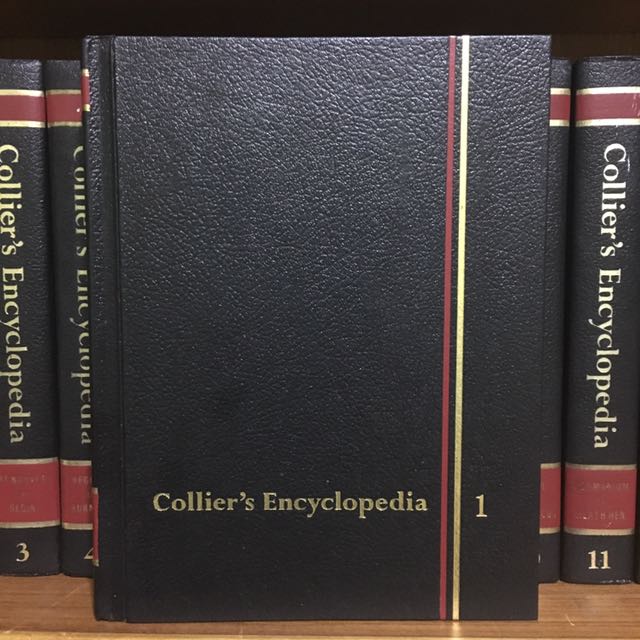 collier"s encyclopedia, dictionary and yearbook