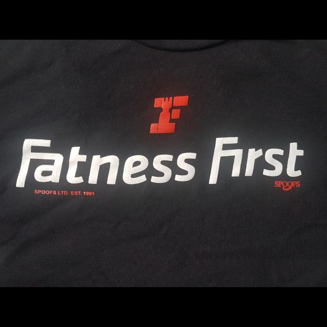 fatness first tshirt