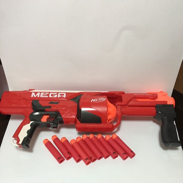 nerf mega rotofury