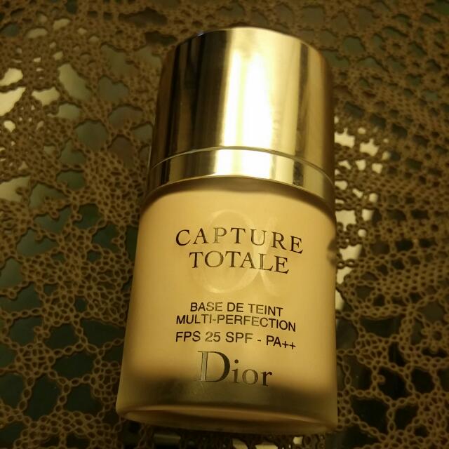 dior capture totale base de teint multi-perfection fps 25 spf-pa
