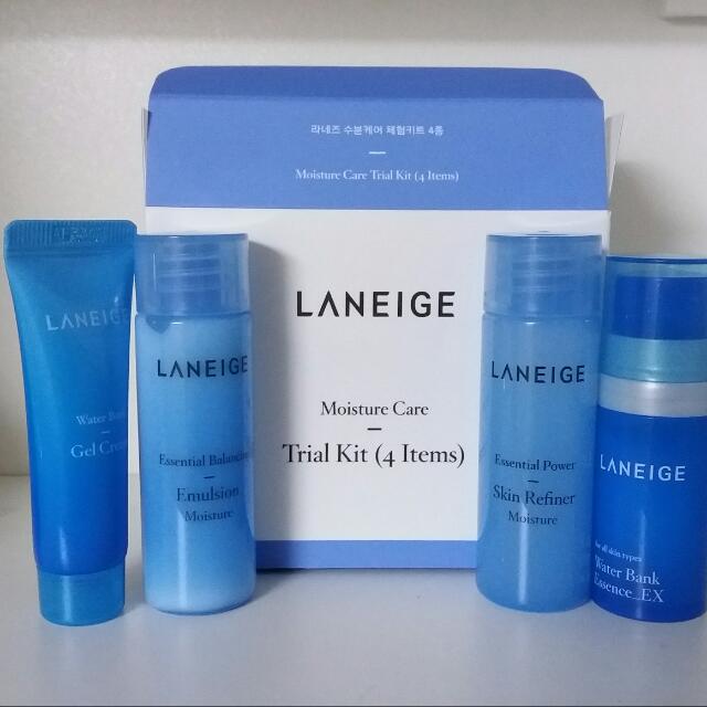 兰芝laneige moisture care 旅行装一套4件