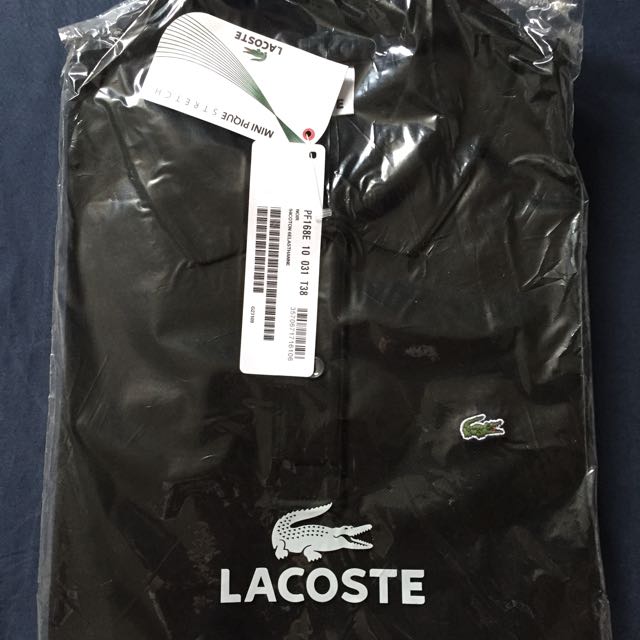 bnwt lacoste ladies polo t-shirt sz 38